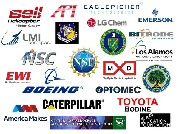 Collage of sponsors logos